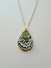Real Paper Kite Butterfly Wing Necklace