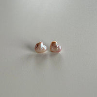 Freshwater Pearl Studs ~ Full Moons, Stars,or Hearts