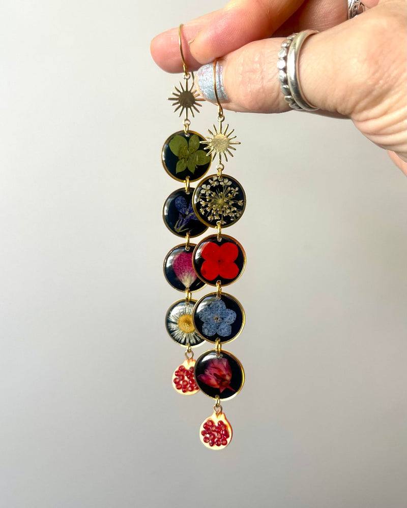 Gold Farmer's Market Earrings