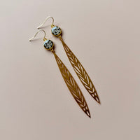Queen Anne’s Lace & Gold Leaf (More Colors!)