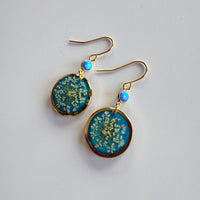 Queen Anne's Lace with Blue Opal