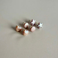 Freshwater Pearl Studs ~ Full Moons, Stars,or Hearts