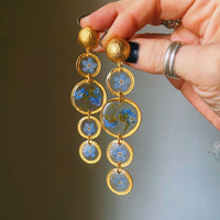 4-Tiered Forget-Me-Not with Hammered Domed Stud